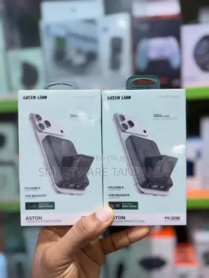 Green Lion Aston 10000mAh Power Bank With 15W MagSafe and PD 20W