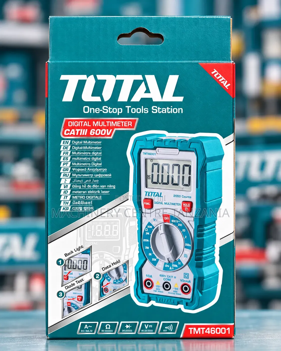 Total Digital Multimeter 600V