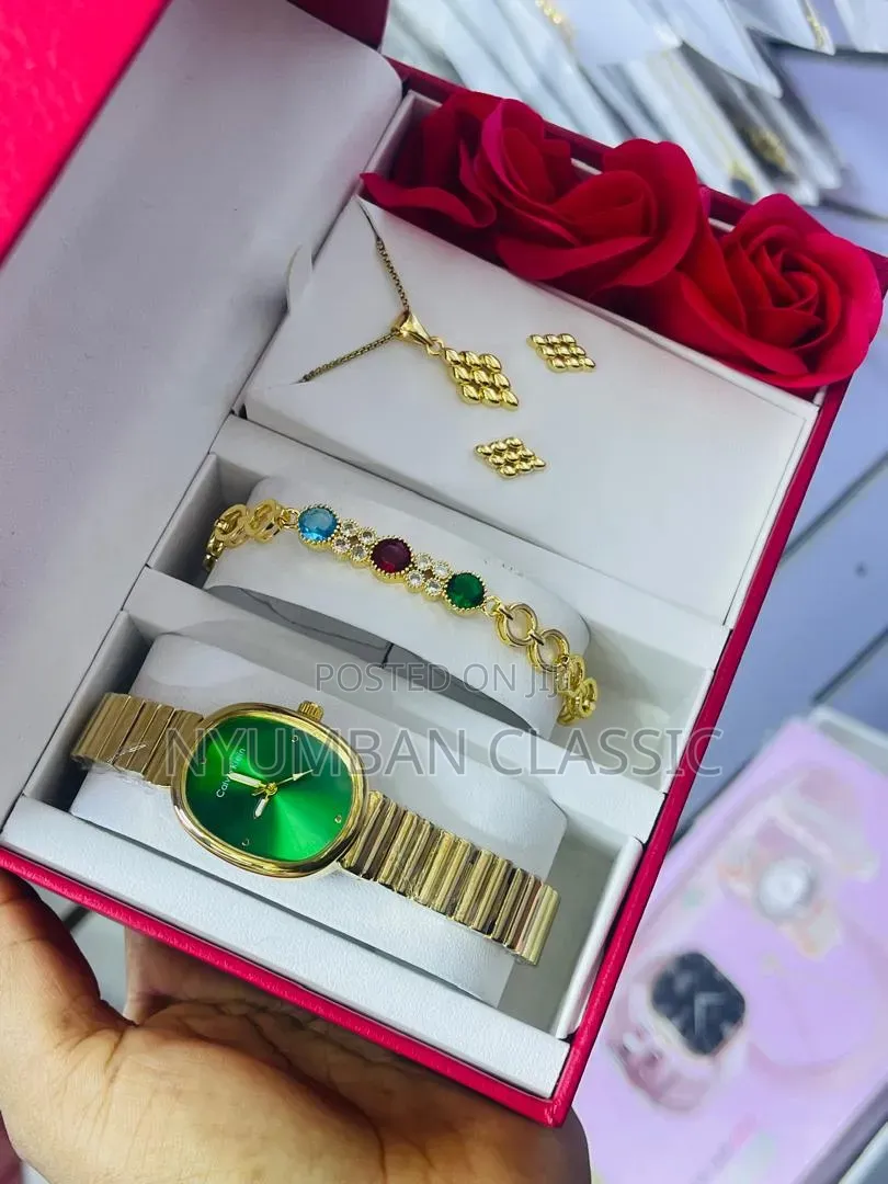 Watches, Bracelet,Earings,Chain