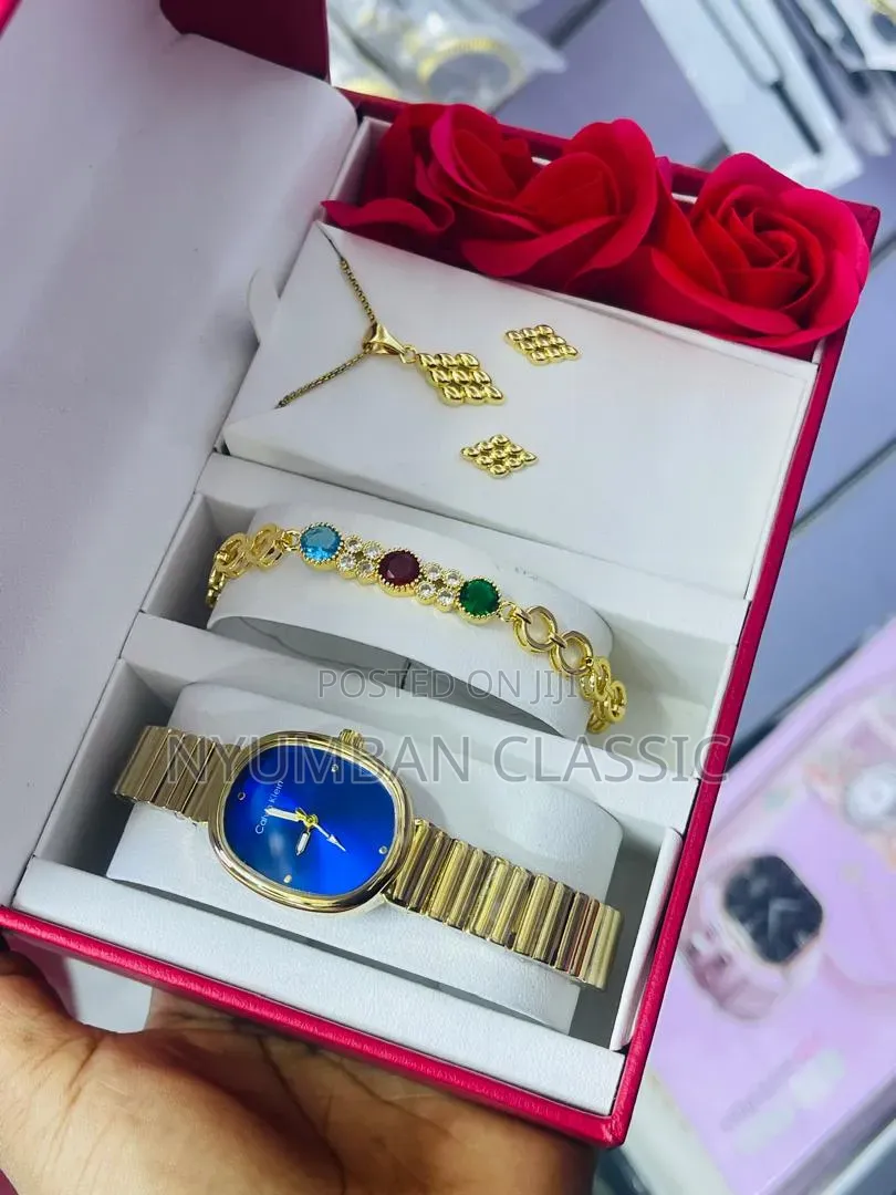 Watches, Bracelet,Earings,Chain
