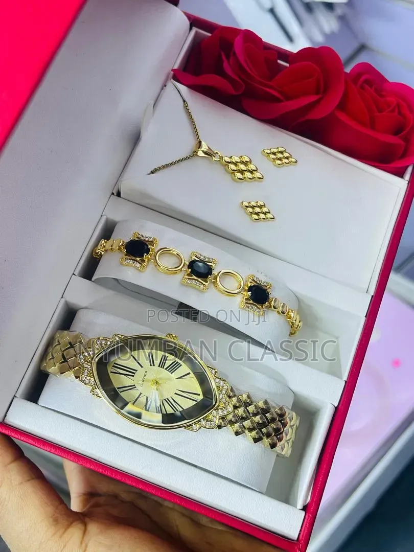 Watches, Bracelet,Earings,Chain