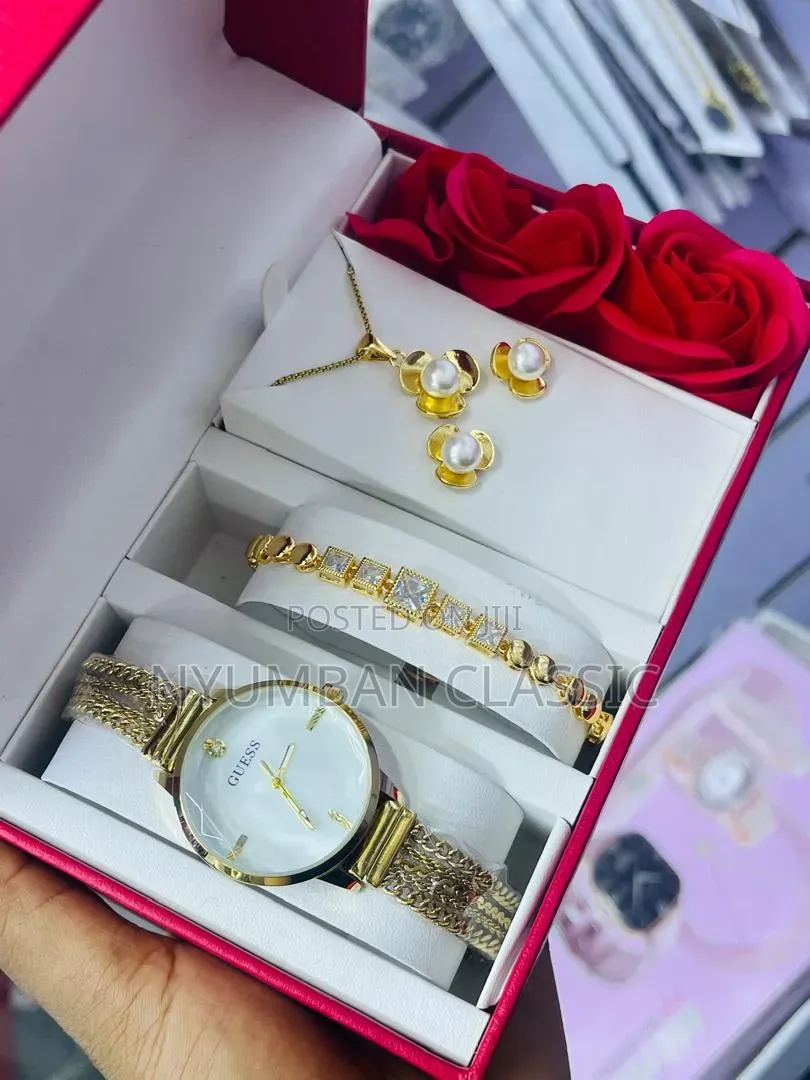 Watches, Bracelet,Earings,Chain