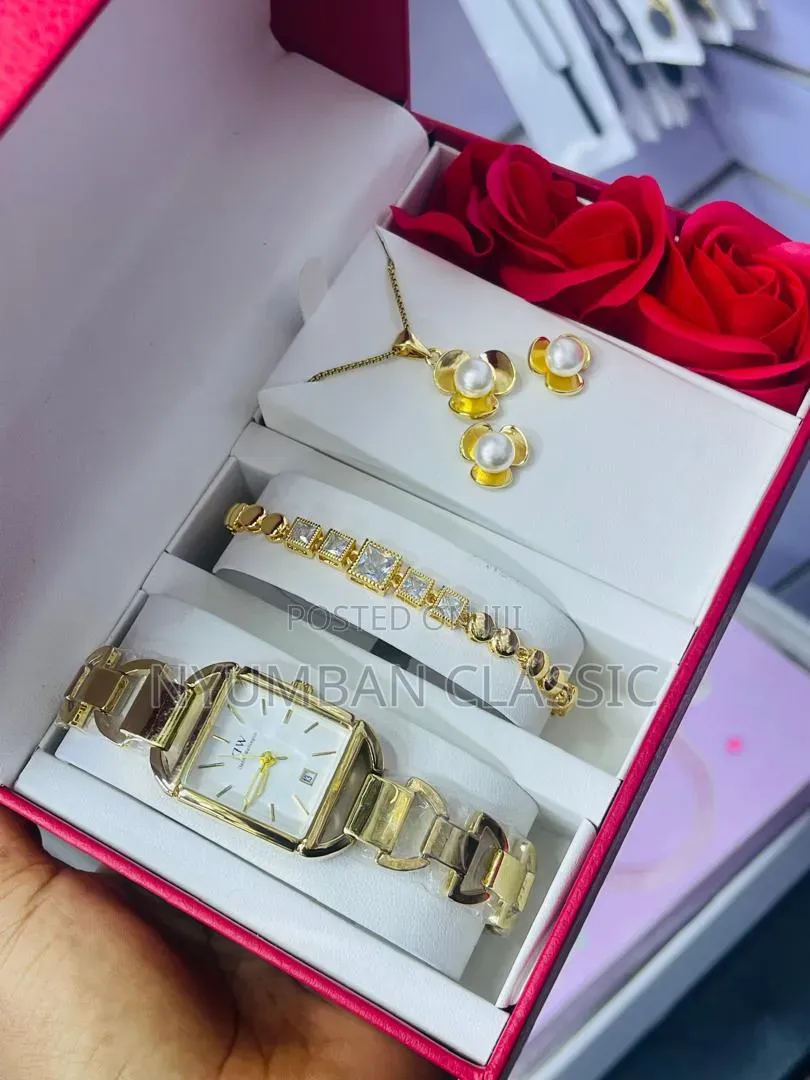 Watches, Bracelet,Earings,Chain