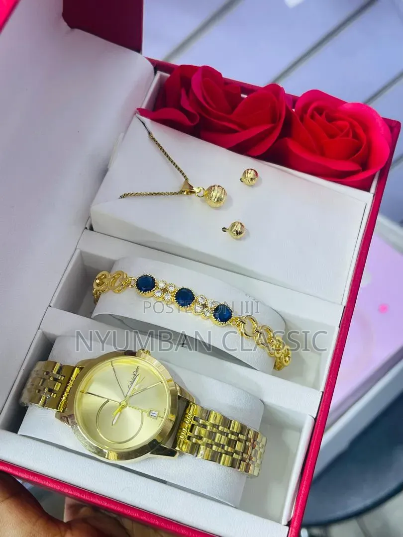 Watches, Bracelet,Earings,Chain