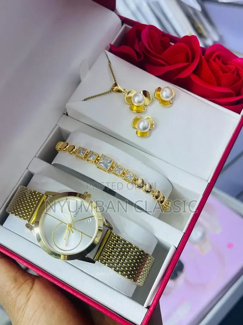 Watches, Bracelet,Earings,Chain