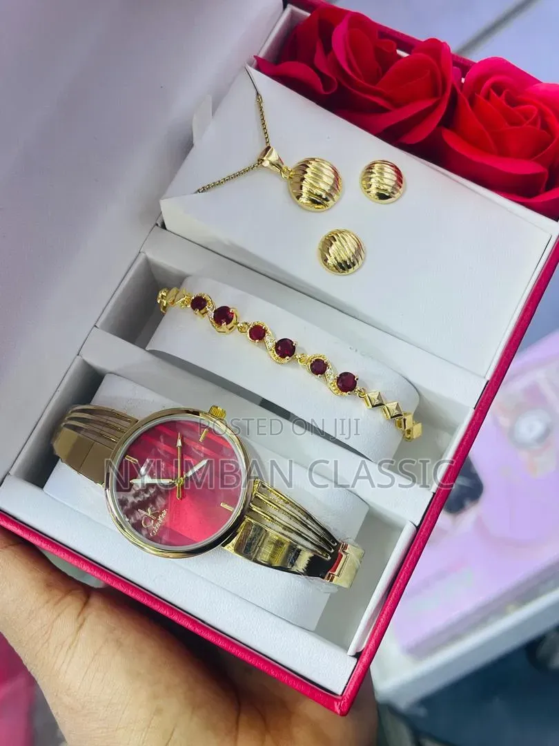 Watches, Bracelet,Earings,Chain