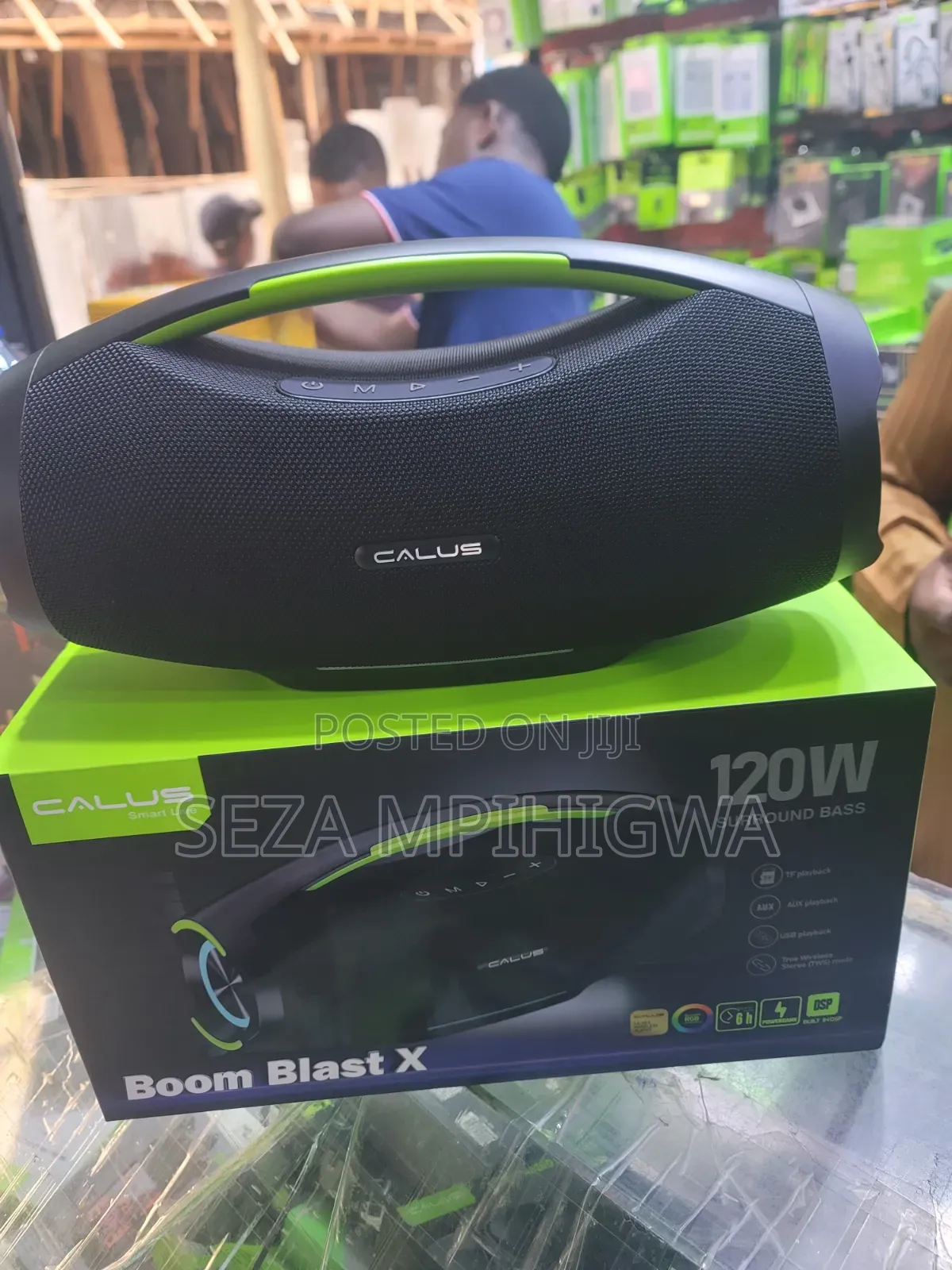 ​Calus Boom Blast X 120W Wireless Speaker (Bass Nzito/