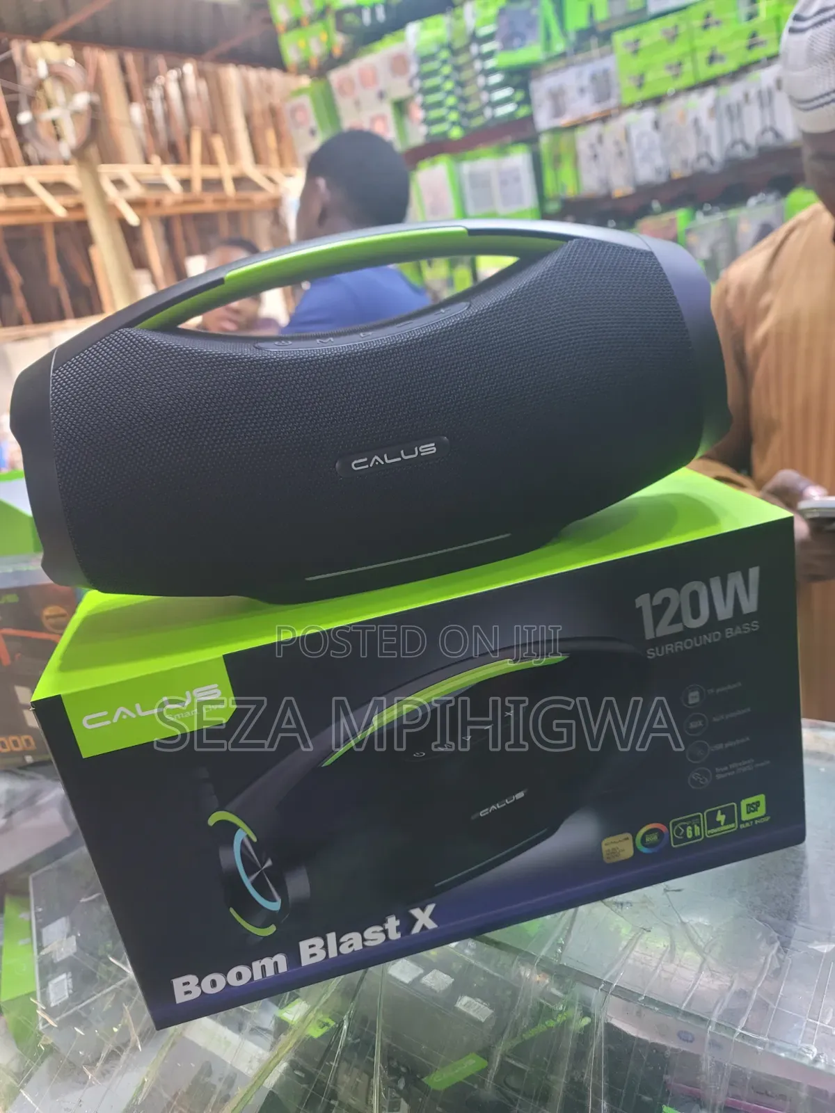 ​Calus Boom Blast X 120W Wireless Speaker (Bass Nzito/