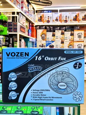Vozen 16" Orbit Fan (Model: VZF-1601) - Guarantee Mwaka 1
