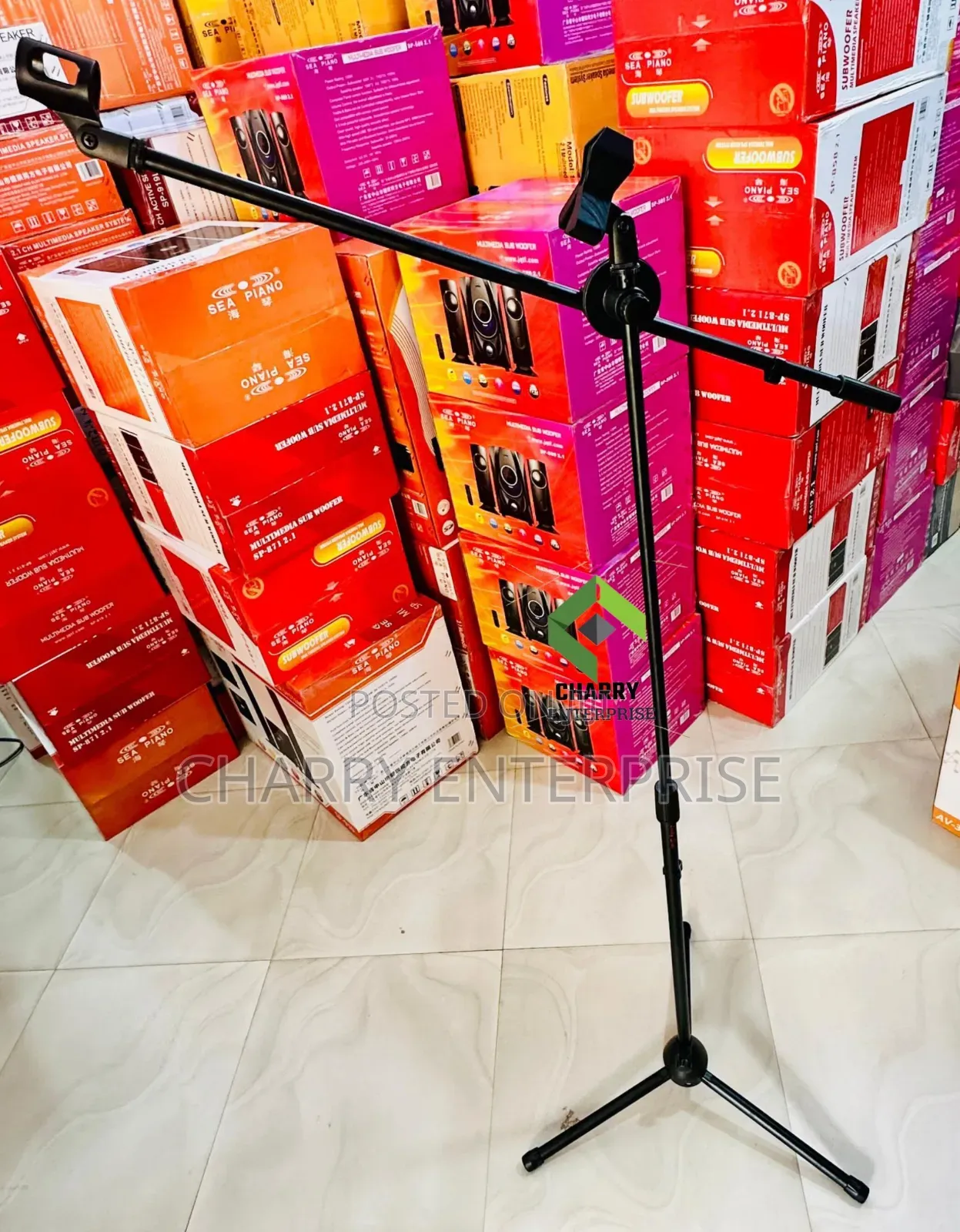Microphone Stand 001 Perfect FPR Music Performance and Live Band