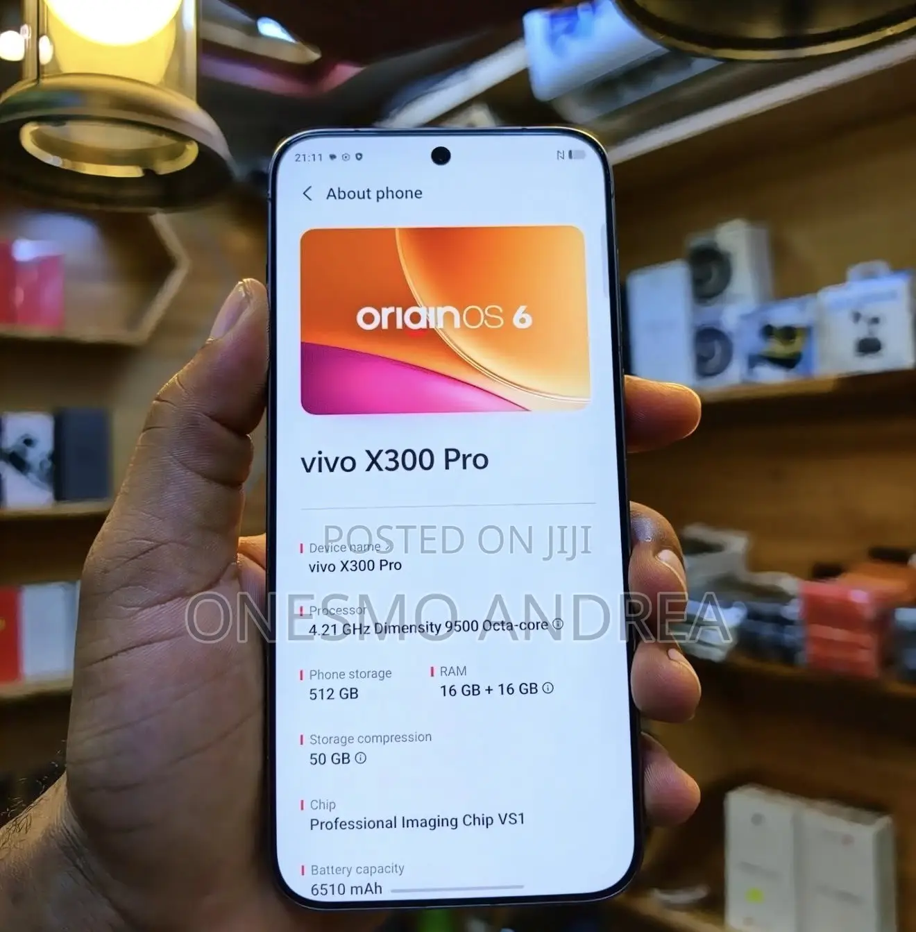 Vivo X300 Pro 512 GB White