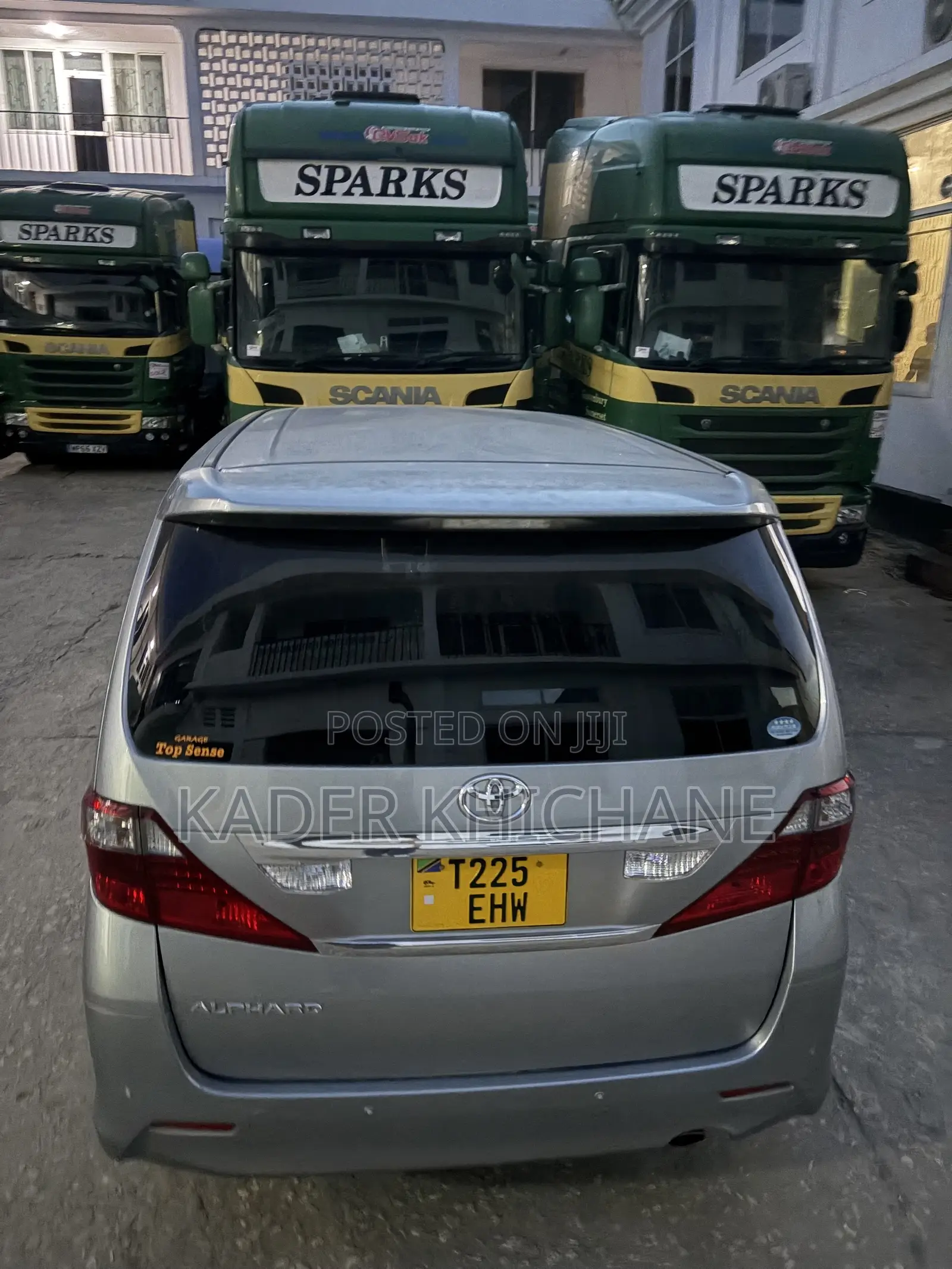 Toyota Alphard 2010 Gray