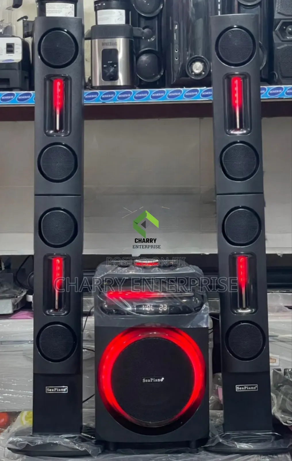 Sea Piano Subwoofer 120w 2.1 Channel Sp-928l Quality Sound High Bass