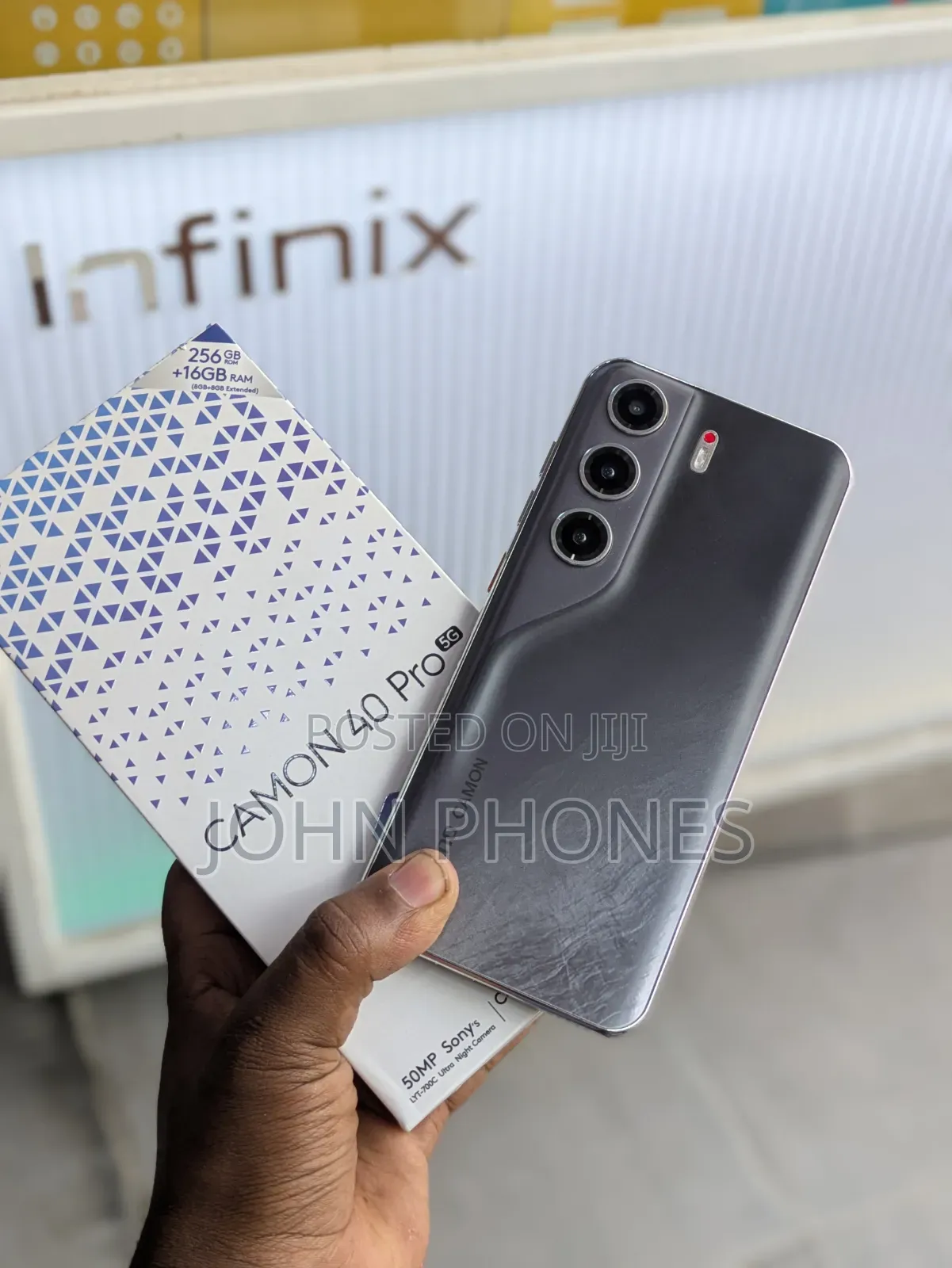 New Tecno Camon 40 256 GB Black