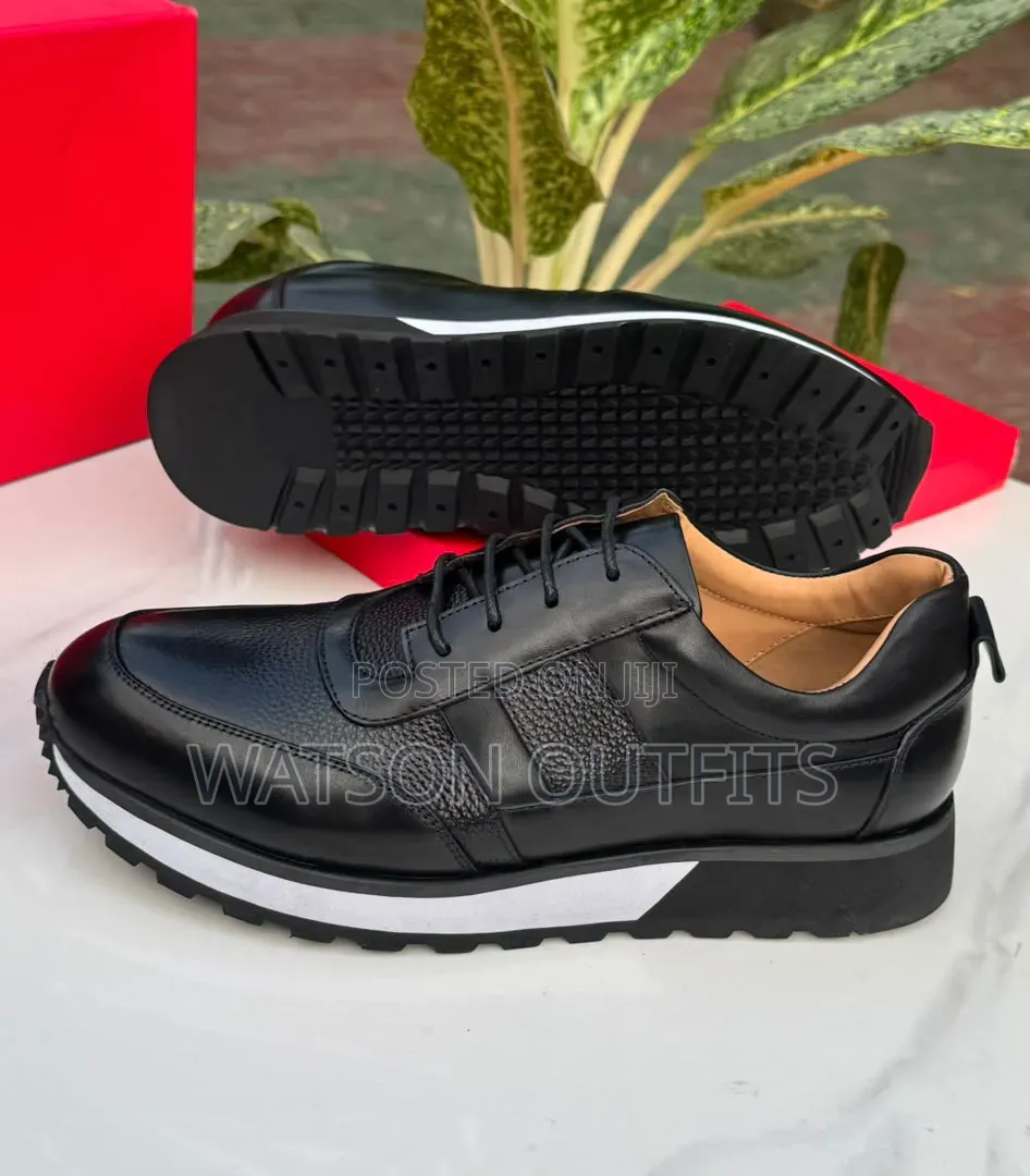 Men's Leather Sneakers Shoes in BEAUTIFUL Berluti Design