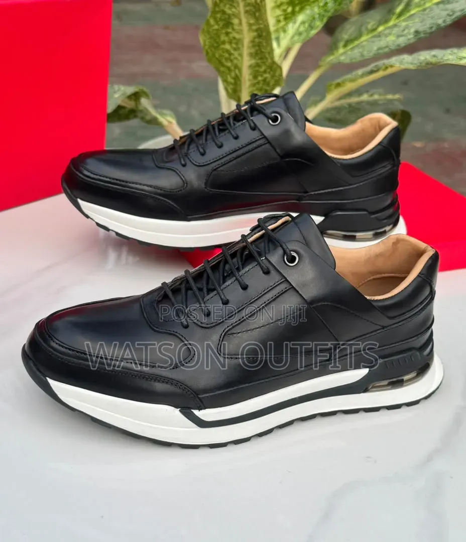 Men's Leather Sneakers Shoes in BEAUTIFUL Berluti Design