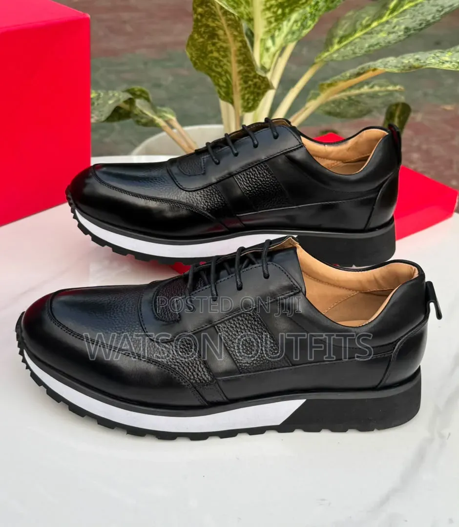 Men's Leather Sneakers Shoes in BEAUTIFUL Berluti Design