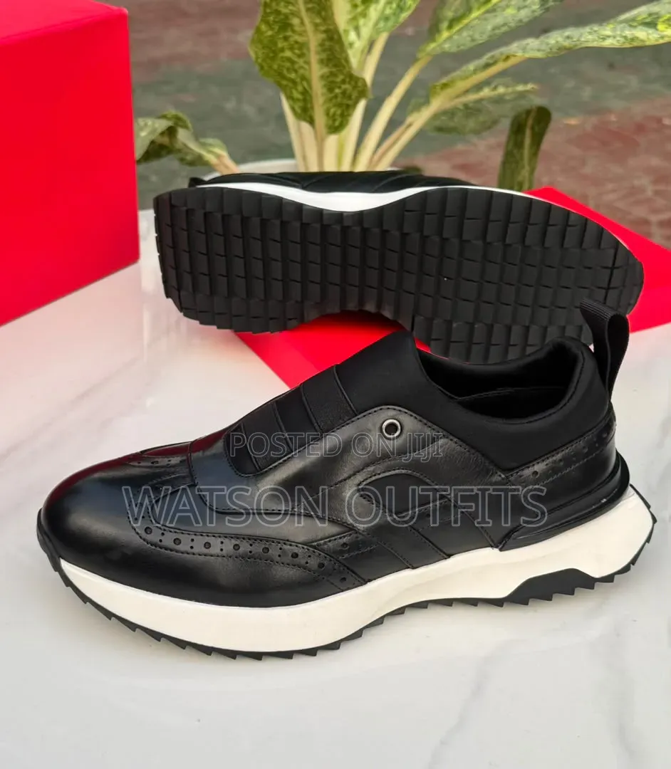 Men's Leather Sneakers Shoes in BEAUTIFUL Berluti Design