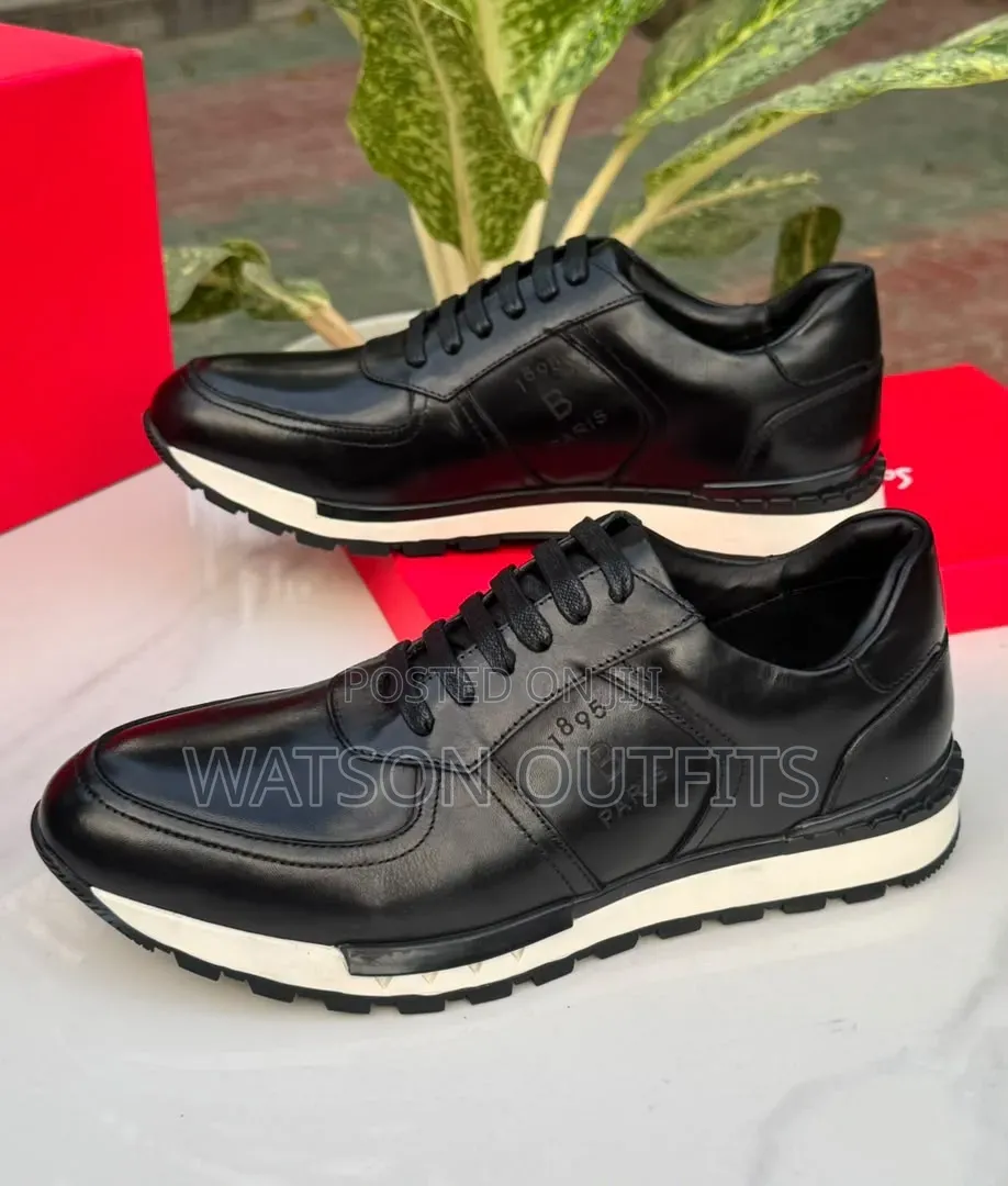 Men's Leather Sneakers Shoes in BEAUTIFUL Berluti Design