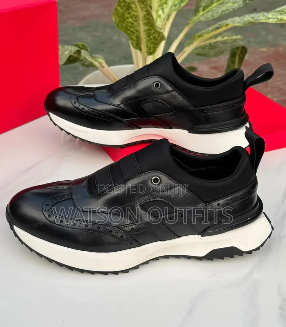 Men's Leather Sneakers Shoes in BEAUTIFUL Berluti Design