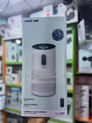 Green Lion Compact Air Purifier With H13 True HEPA Filter, 3 Speeds