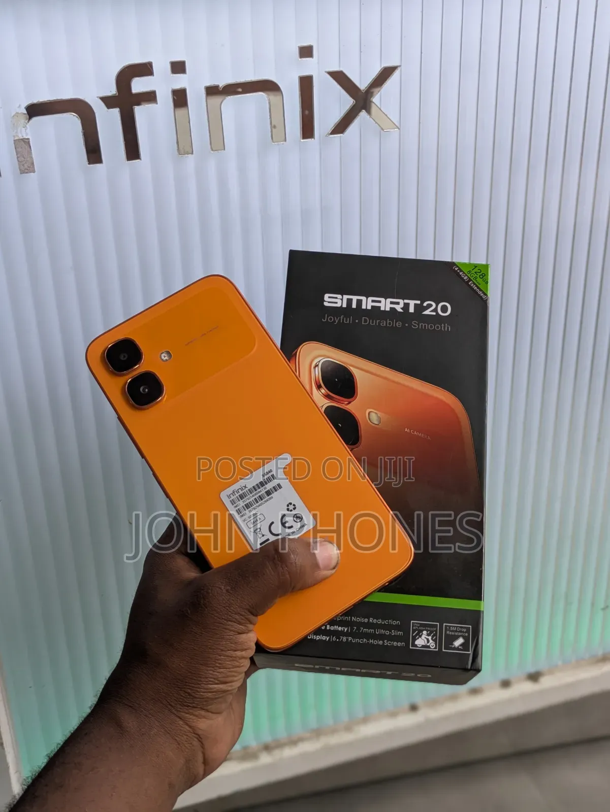 New Infinix Smart 20 128 GB Orange