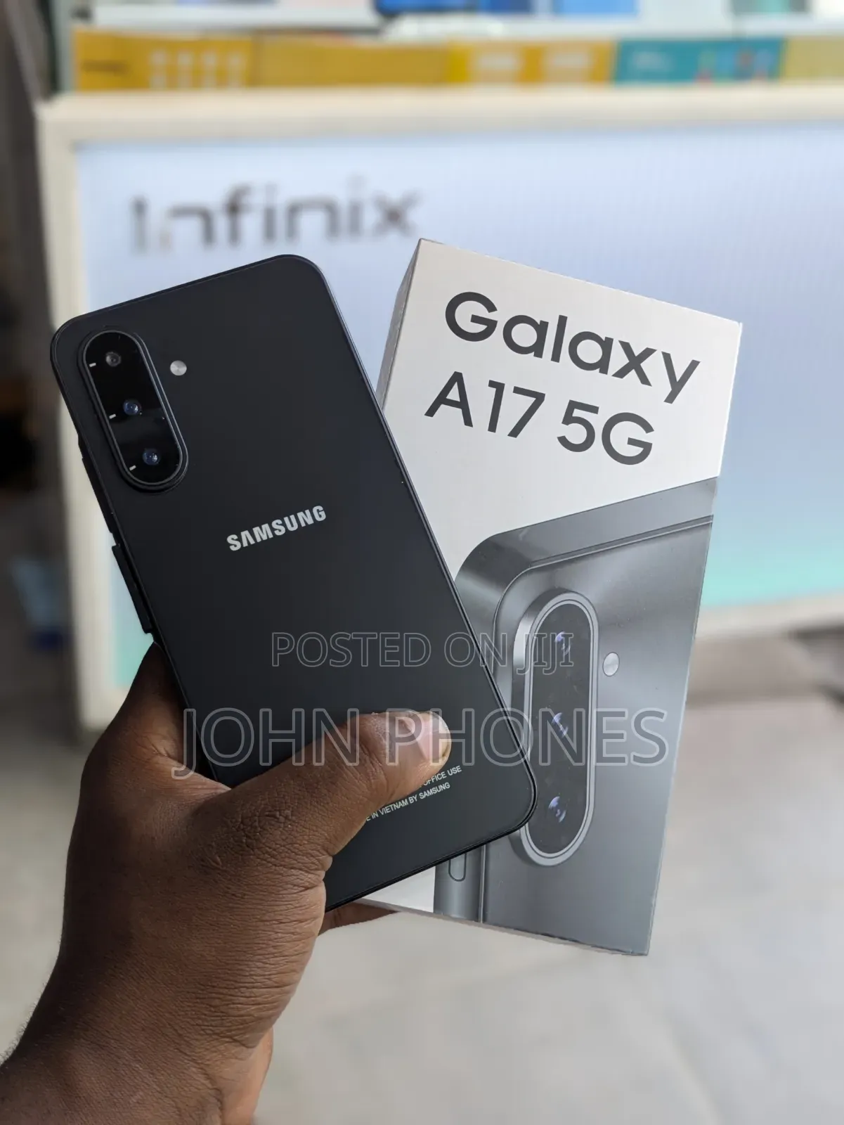 New Samsung Galaxy A17 5G 256 GB Black