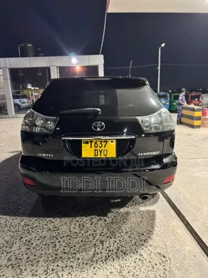 Toyota Harrier 2007 Black