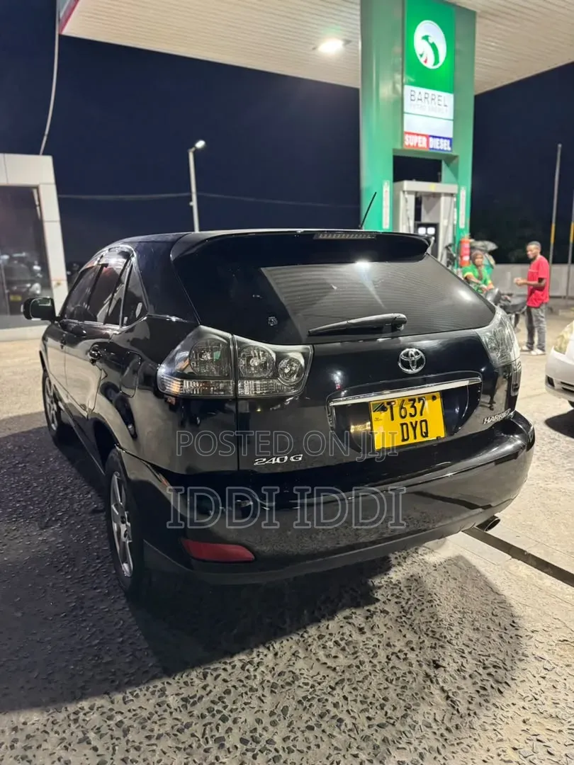 Toyota Harrier 2007 Black