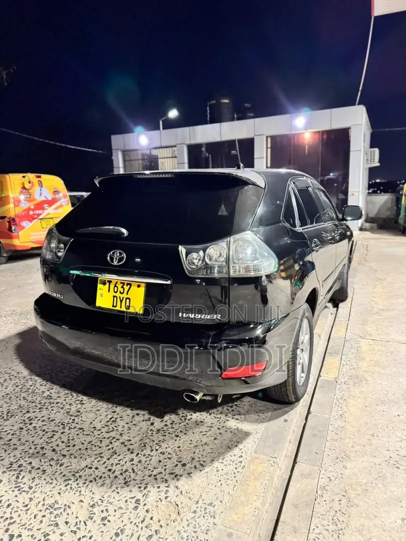 Toyota Harrier 2007 Black