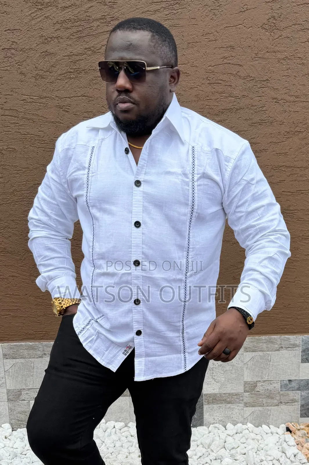 Men's Shirts in Linen Materials Design
