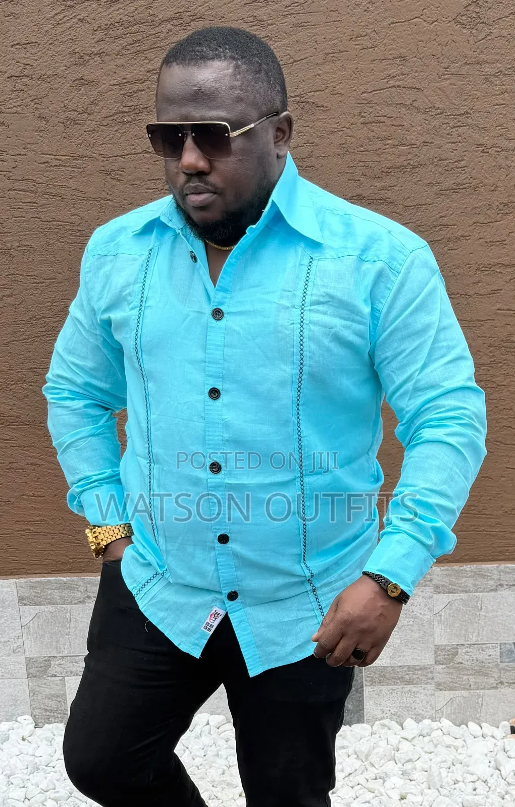 Men's Shirts in Linen Materials Design
