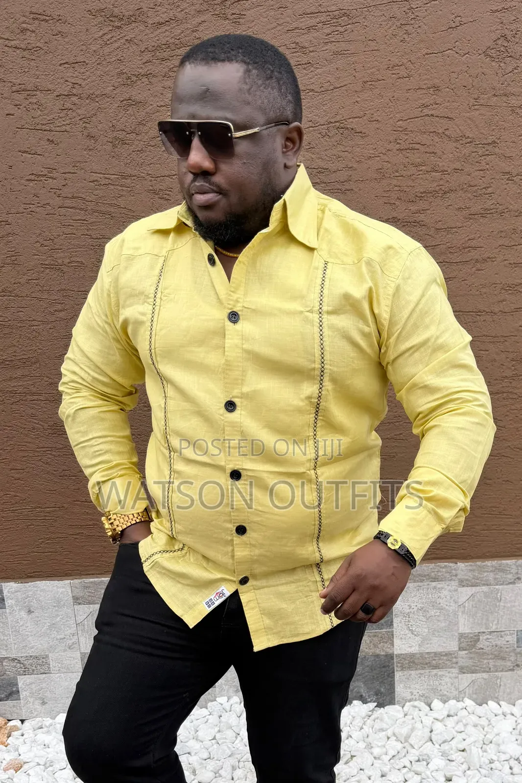 Men's Shirts in Linen Materials Design