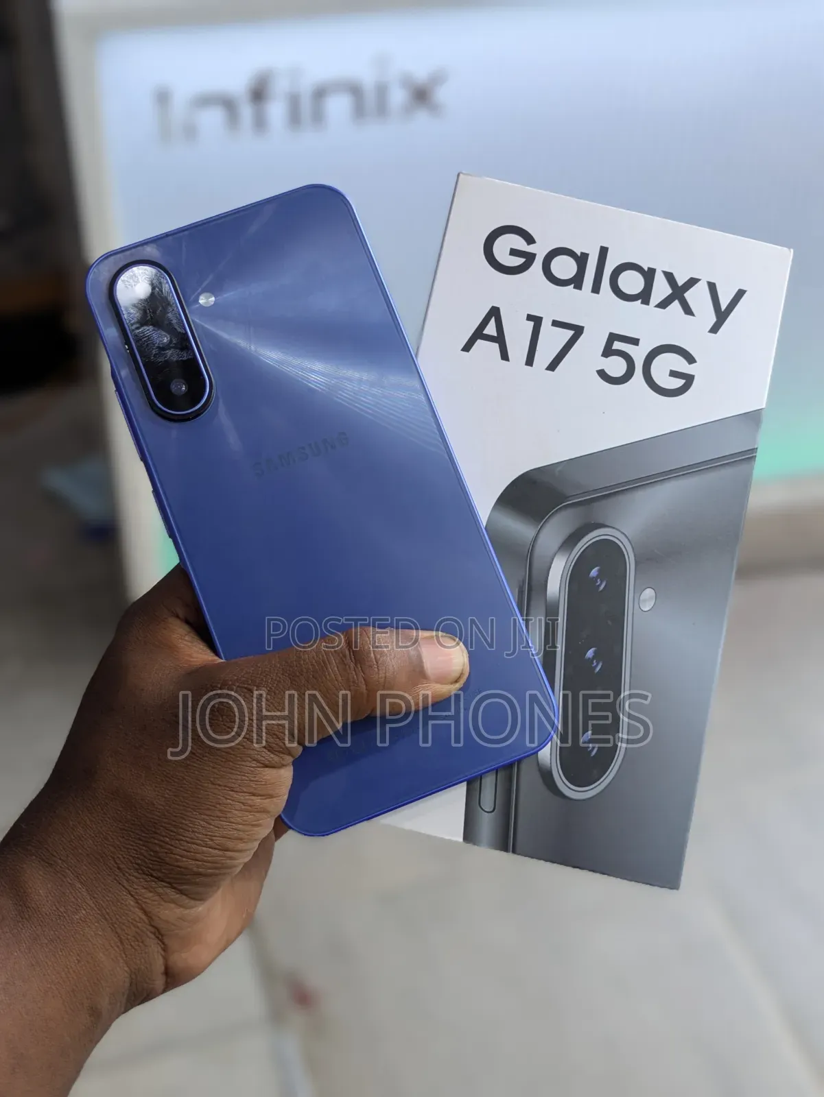 New Samsung Galaxy A17 5G 256 GB Blue