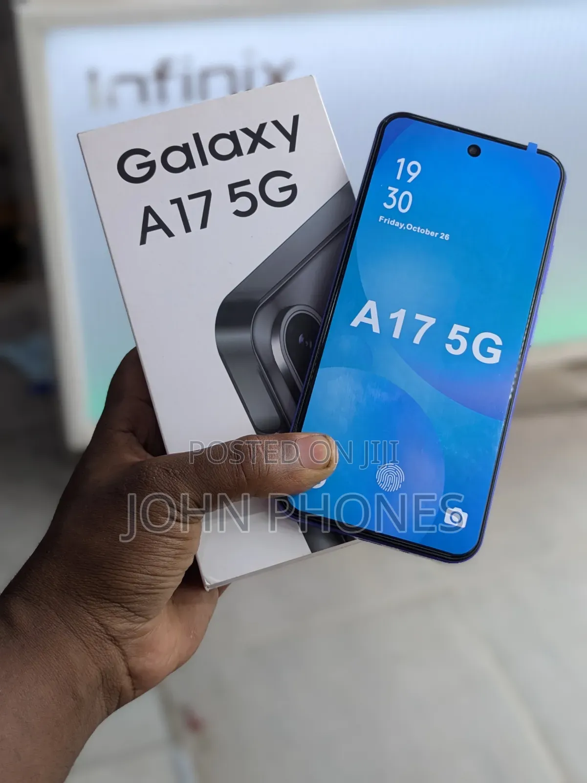 New Samsung Galaxy A17 5G 256 GB Blue