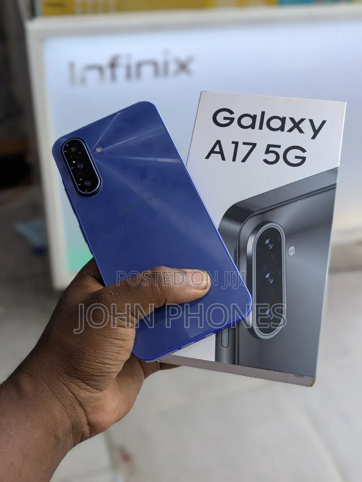 New Samsung Galaxy A17 5G 256 GB Blue