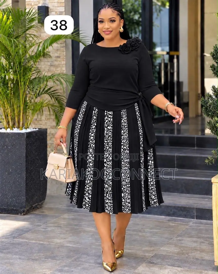 Flower Detail Midi Dress