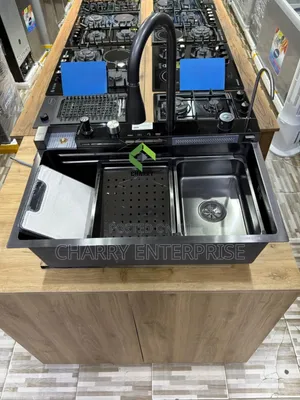 HOMEBASE Kitchen Sink With High Quality Materials (75/45)Cm