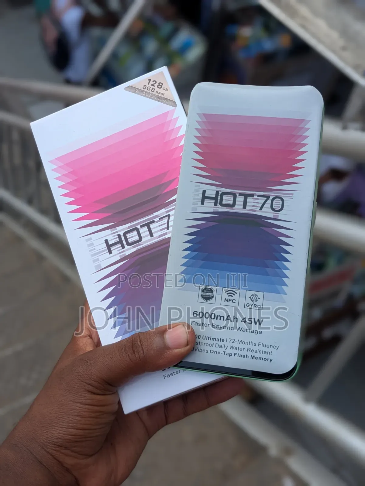 New Infinix Hot 70 128 GB Green