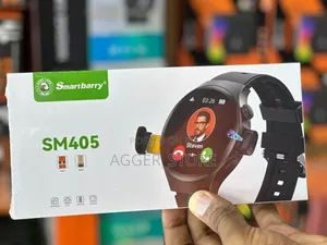 Smartbarry SM405 Round Smartwatch With Direct SIM Card