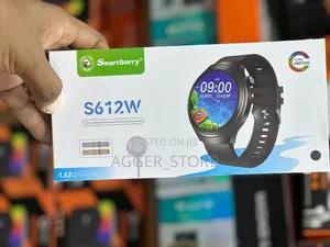 Smartbarry S612W Round-Screen Fitness Smartwatch