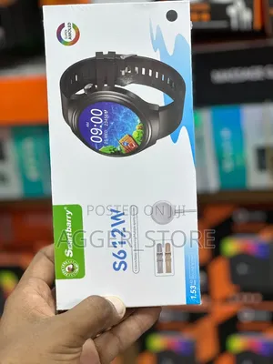 Smartbarry S612W Round-Screen Fitness Smartwatch