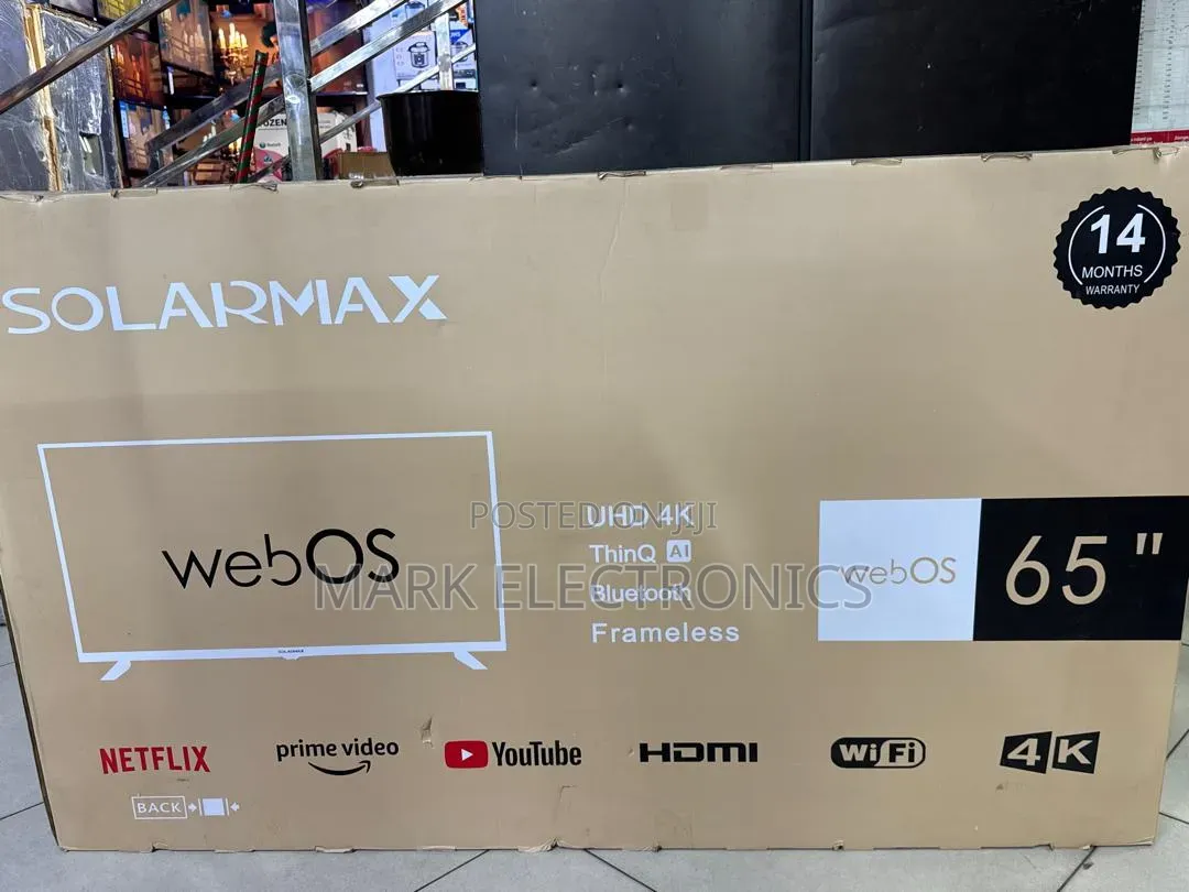 Solar Max TV 65 Inches