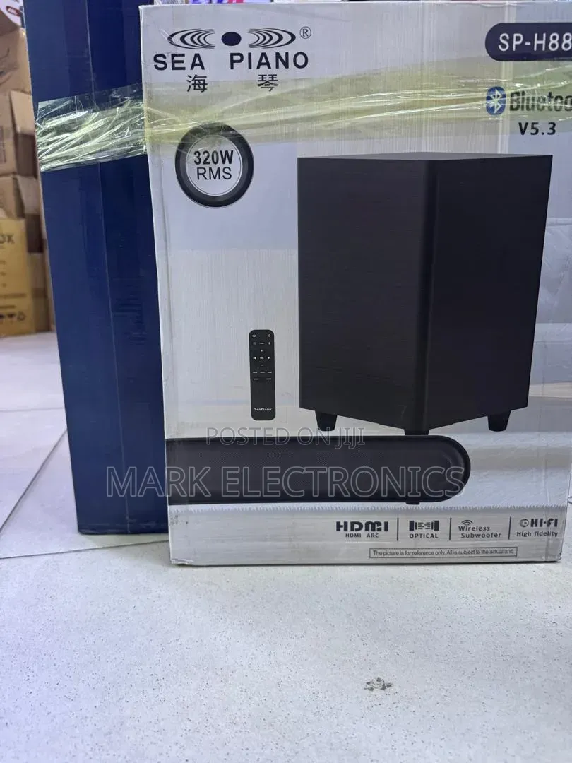 Sea Piano Sound Bar Watts 320