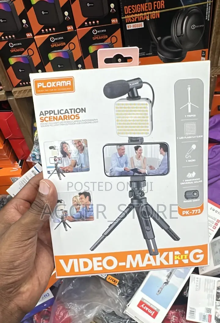Plokama PK-773 Video-Making Kit Portable Content-Creation