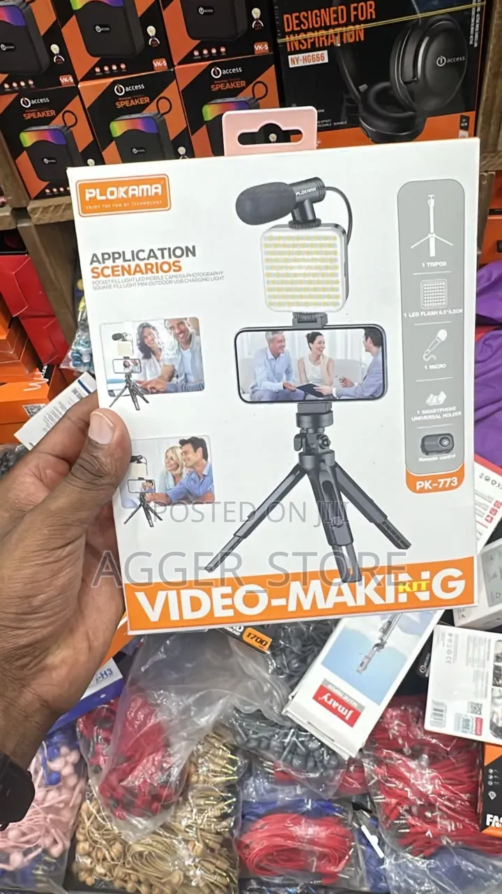 Plokama PK-773 Video-Making Kit Portable Content-Creation