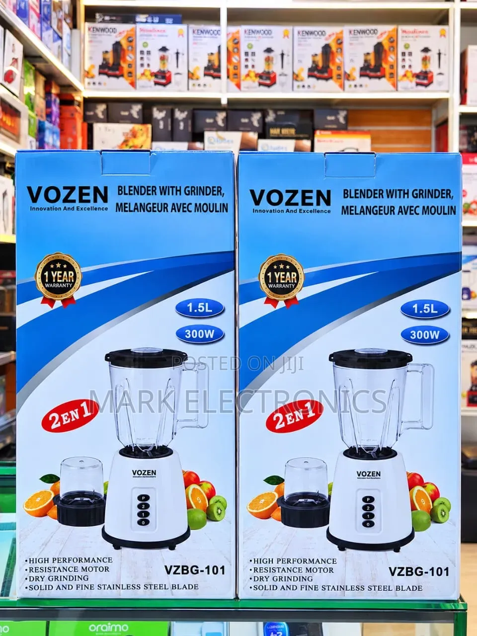 Vozen 2 in 1 Blender