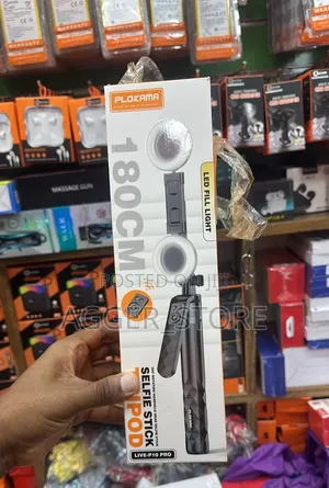 Plokama LiveP10 Pro 180cm Selfie-Stick and Tripod With Wireless Remote