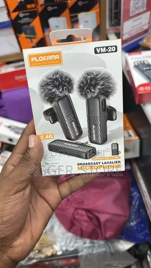 Plokama VM-20, a Dual Wireless Broadcast Lavalier Microphone System