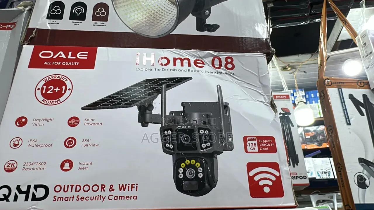 OALE iHome 08 Wifi Solar Outdoor Security Camera